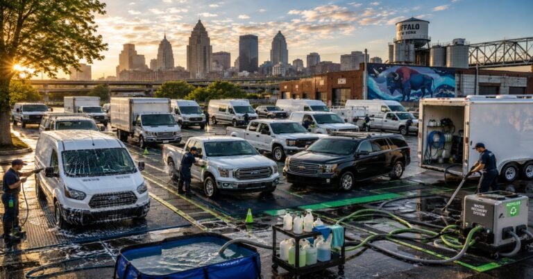 eco-friendly and fleet car wash Buffalo NY