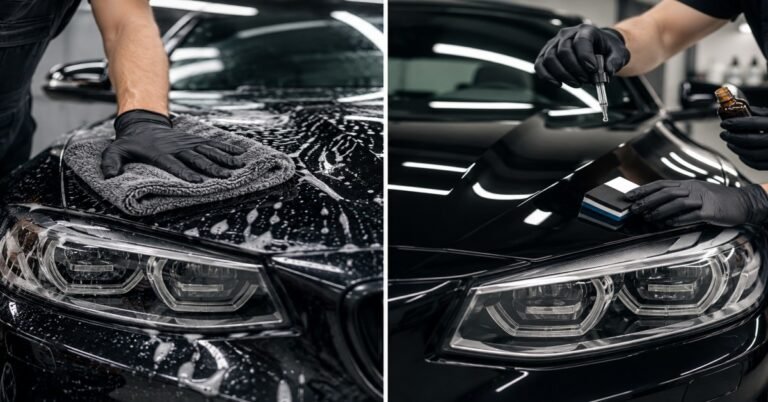 professional ceramic coating vs detailing paint prep and paint correction in Buffalo NY