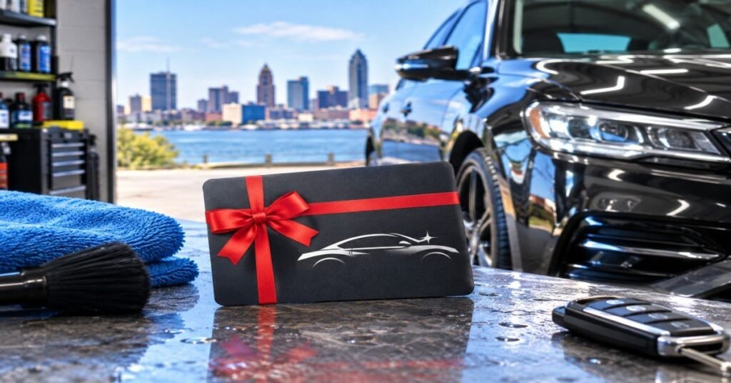 Car detailing gift card Buffalo NY voucher package from WNY Car Wash